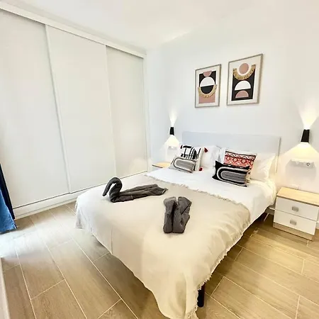 La Gofio En El Centro De Corralejo, Dos Habitaciones, Dos Banos, Terraza Privada Y Wi-fi Lägenhet